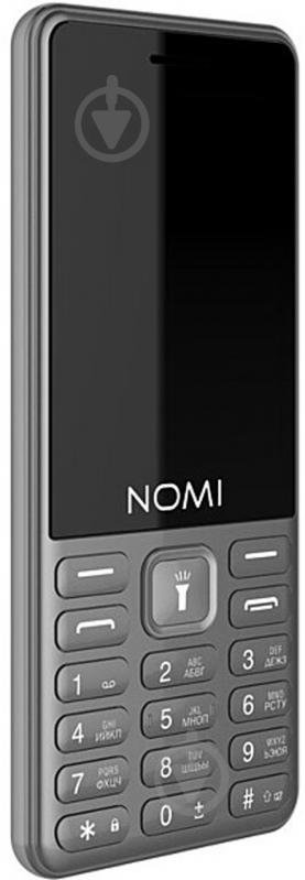 Мобильный телефон Nomi i2840 grey 873264 - фото 3