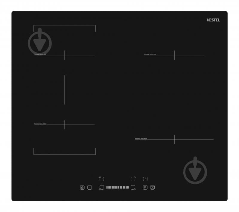 Варочная поверхность индукционная Vestel AOB-6420 Induction - фото 1
