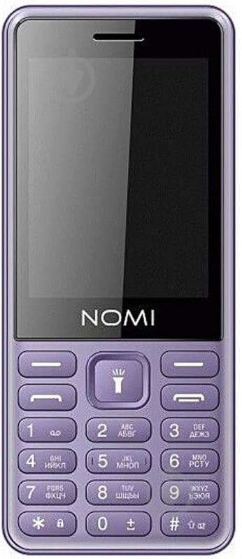 Мобільний телефон Nomi i2840 lavender 873265 - фото 4