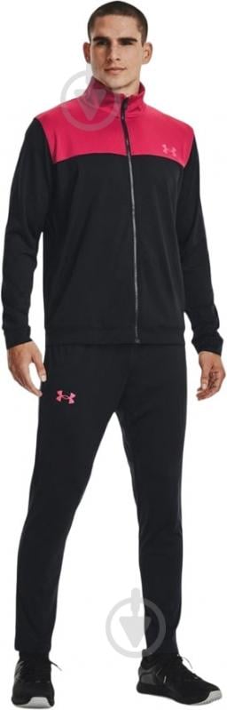 Спортивный костюм Under Armour 1366212-001 р.S черный с розовым - фото 1