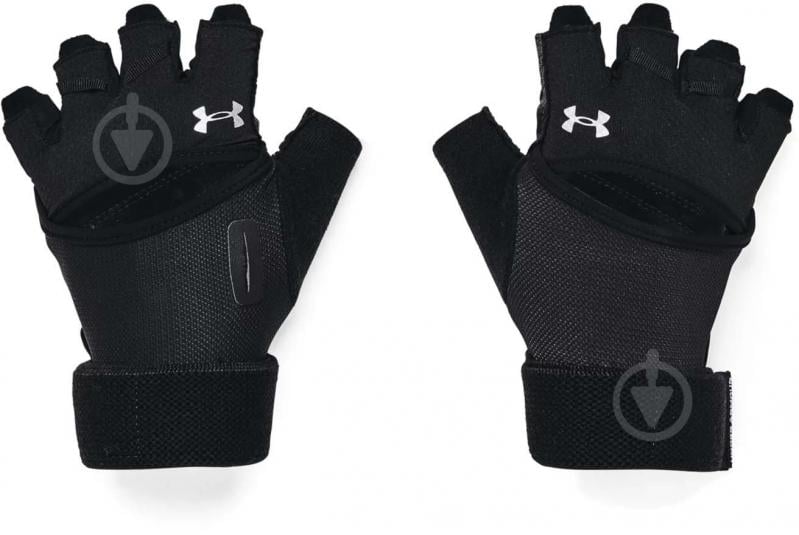 Рукавички для фітнесу Under Armour W'S WEIGHTLIFTING GLOVES 1369831-001 р. XS чорний - фото 2