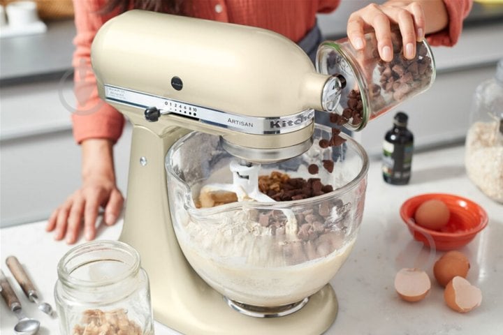 Кухонная машина KitchenAid Artisan 4,8 л 5KSM125EAC с откидным блоком кремовый - фото 5