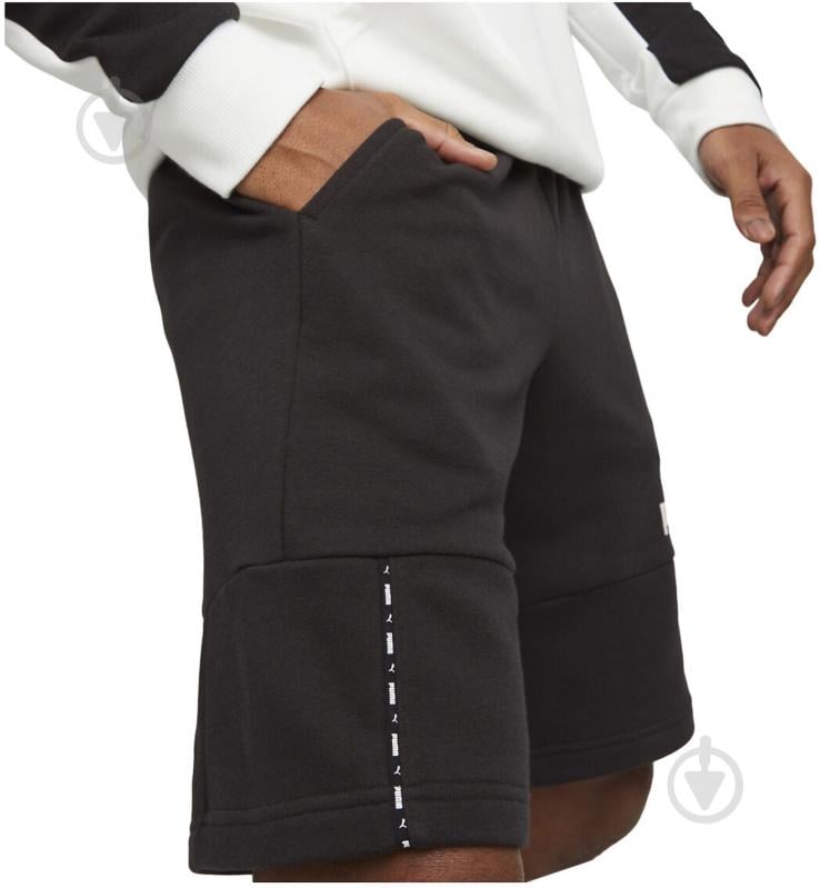Шорты Puma ESS BlockXTape10 67334401 р. M черный - фото 4