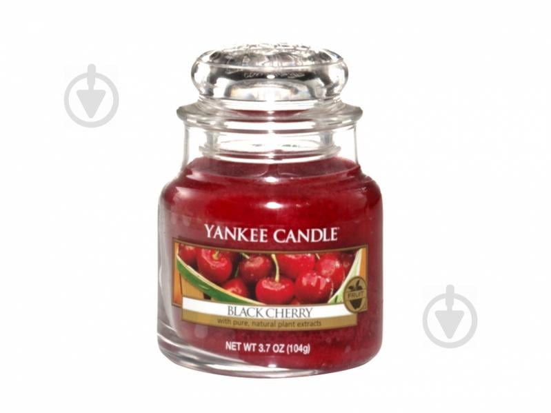 Свічка ароматична Yankee Candle Black Cherry 411 г - фото 1