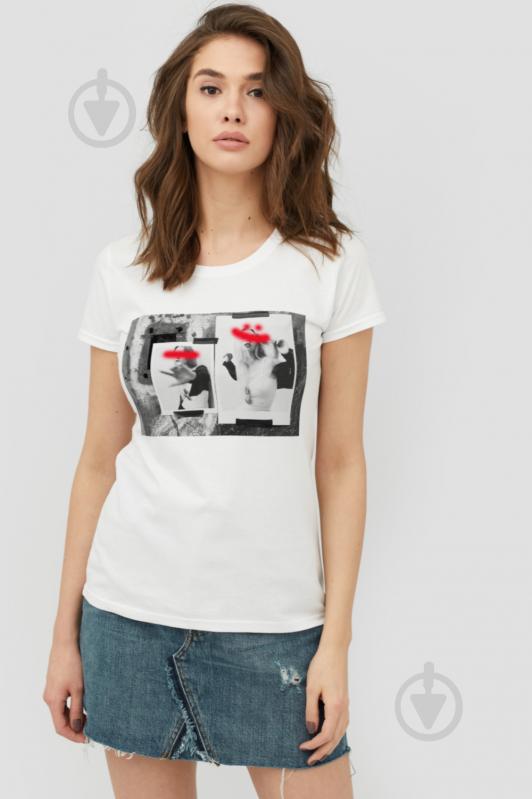 Футболка YAPPI Basic WW1051 р.XL белый - фото 1