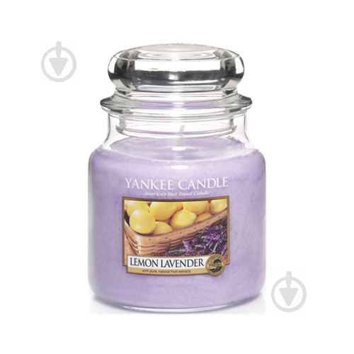 Свічка ароматична Yankee Candle Lemon Lavender 411 г - фото 1