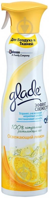 ᐉ Аэрозоль Glade Эффект свежести Освежающий лимон 275 мл • Купить в ...