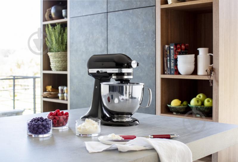 Миксер планетарный KitchenAid 5KSM125EOB Artisan 4,8 л черный - фото 10