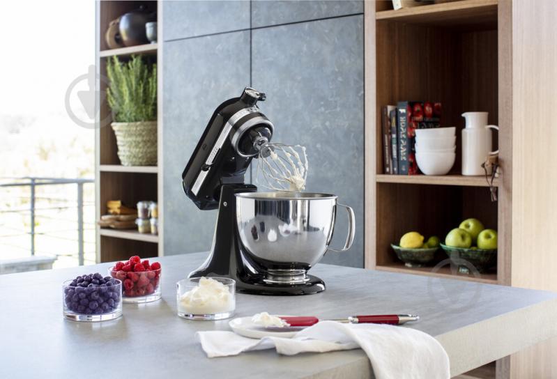 Миксер планетарный KitchenAid 5KSM125EOB Artisan 4,8 л черный - фото 8