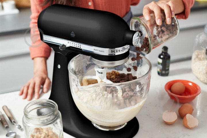 Миксер планетарный KitchenAid 5KSM125EOB Artisan 4,8 л черный - фото 13