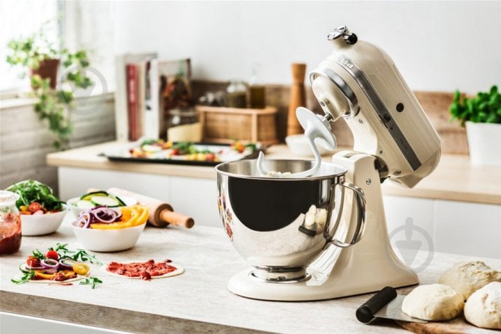 Кухонна машина KitchenAid Artisan 4,8 л 5KSM175PSEAC з відкидним блоком кремовий - фото 8