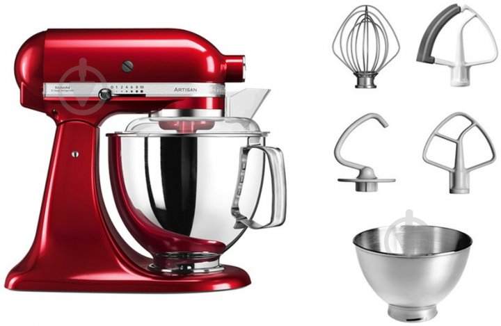 Кухонна машина KitchenAid Artisan 5KSM175PSECA 4,8 л карамельне яблуко - фото 14