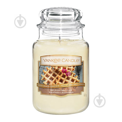 Свічка ароматична Yankee Candle Belgian Waffles 623 г - фото 1