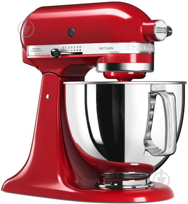 Міксер планетарний KitchenAid Artisan 5KSM175PSEER з відкидним блоком 4,8 л червоний - фото 12