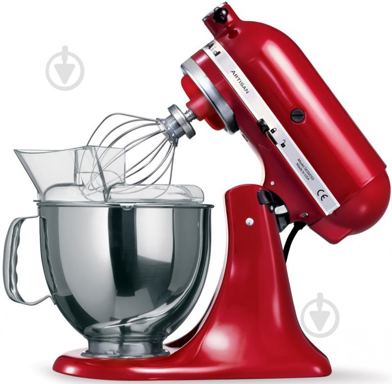 Міксер планетарний KitchenAid Artisan 5KSM175PSEER з відкидним блоком 4,8 л червоний - фото 11