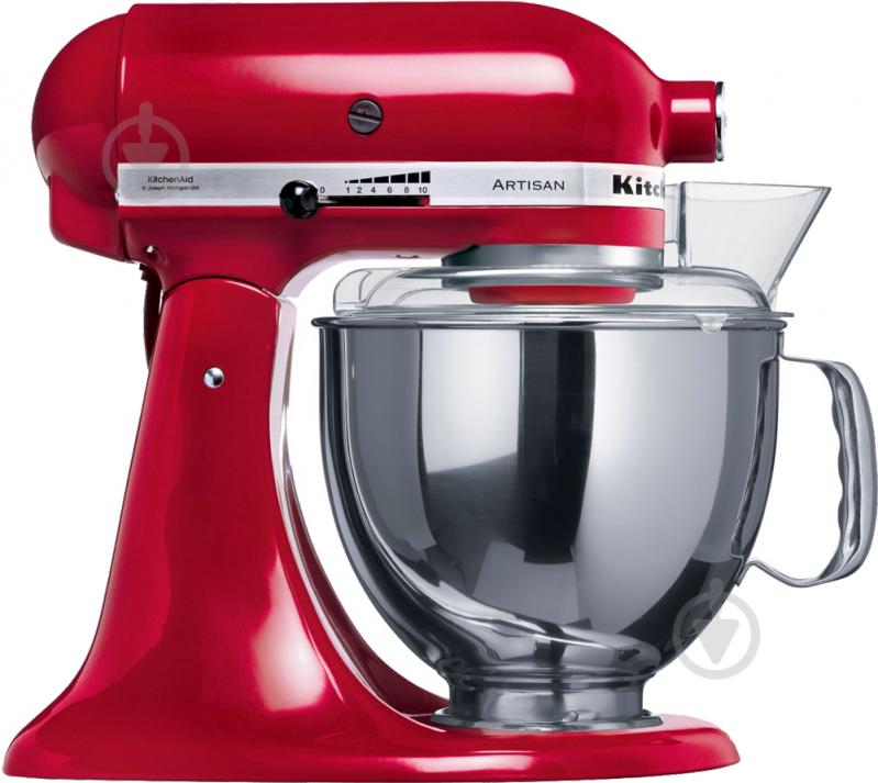 Міксер планетарний KitchenAid Artisan 5KSM175PSEER з відкидним блоком 4,8 л червоний - фото 6