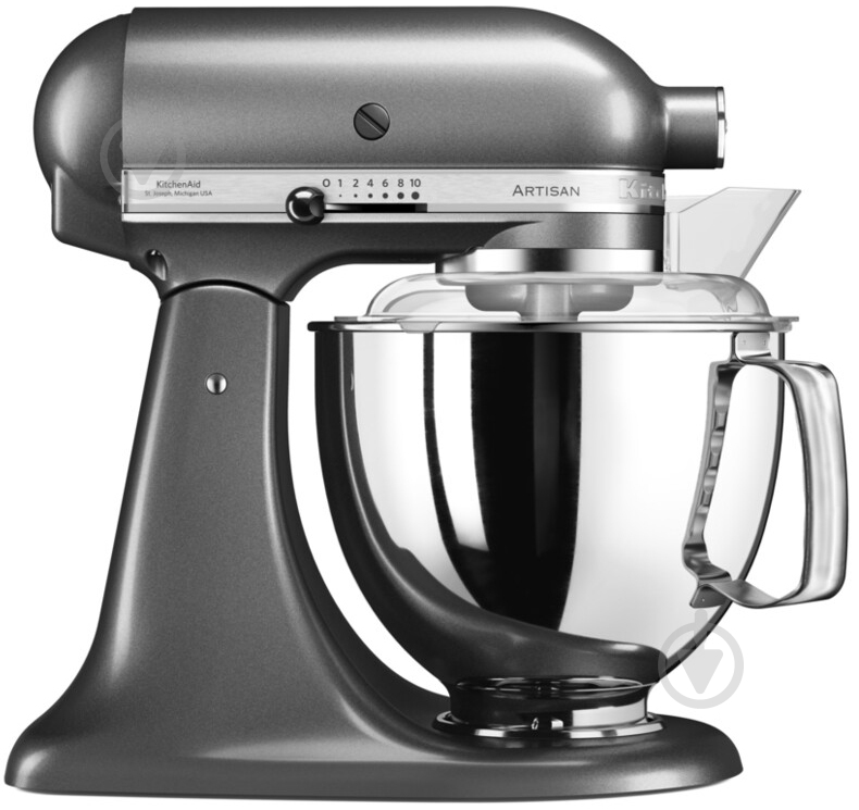 Кухонна машина KitchenAid Artisan 5KSM175PSEMS 4,8 л срібний медальйон - фото 9