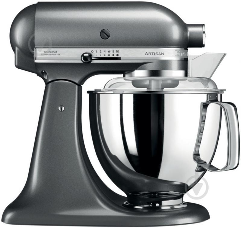 Кухонна машина KitchenAid Artisan 5KSM175PSEMS 4,8 л срібний медальйон - фото 5