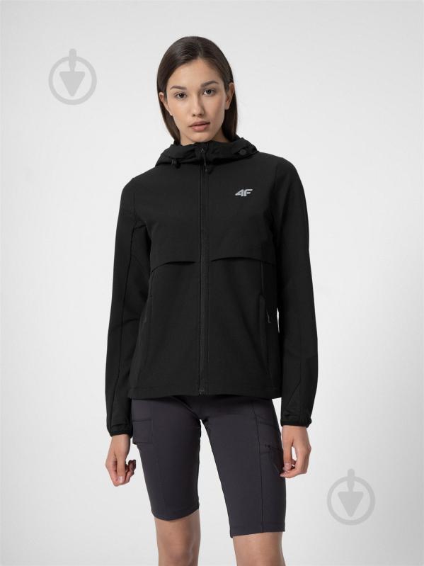 Куртка 4F 4FSS23TSOFF047-20S р.S черный - фото 1