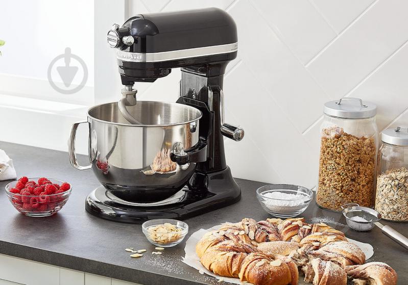 Кухонна машина KitchenAid Artisan 5KSM7580XEOB з підйомною чашею чорний - фото 16