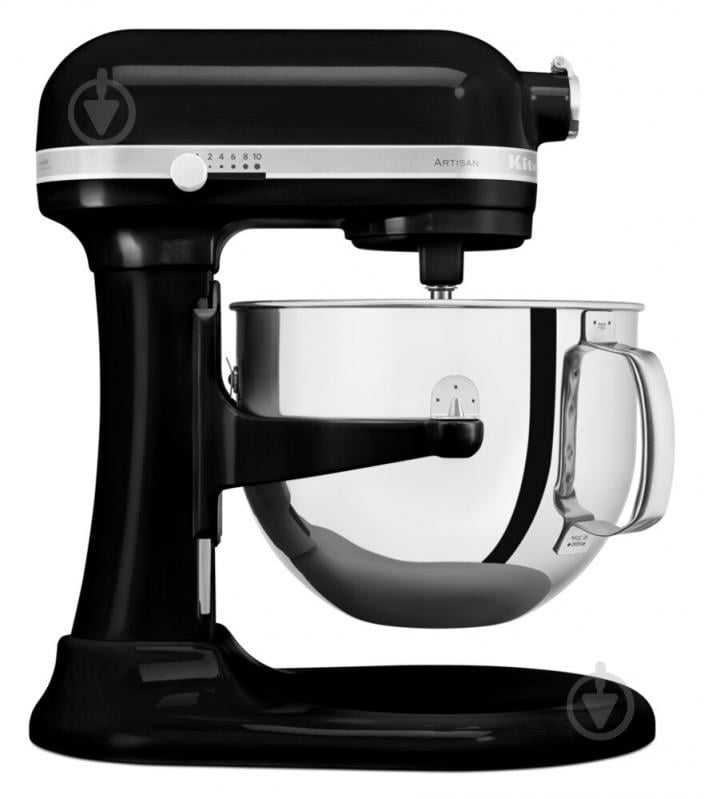 Кухонна машина KitchenAid Artisan 5KSM7580XEOB з підйомною чашею чорний - фото 4