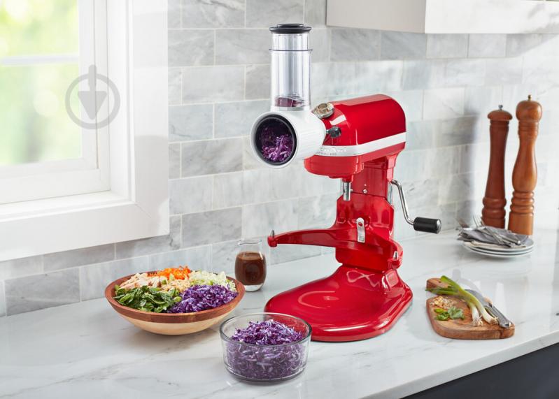 Кухонная машина KitchenAid Artisan 5KSM7580XEER с подъемной чашей красный - фото 19