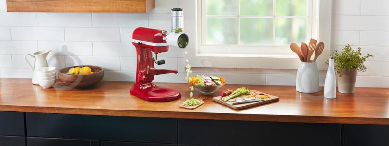 Кухонная машина KitchenAid Artisan 5KSM7580XEER с подъемной чашей красный - фото 20