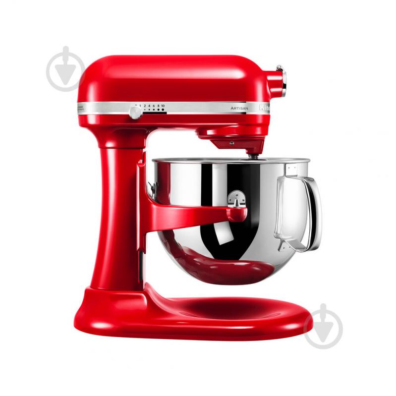 Кухонная машина KitchenAid Artisan 5KSM7580XEER с подъемной чашей красный - фото 4