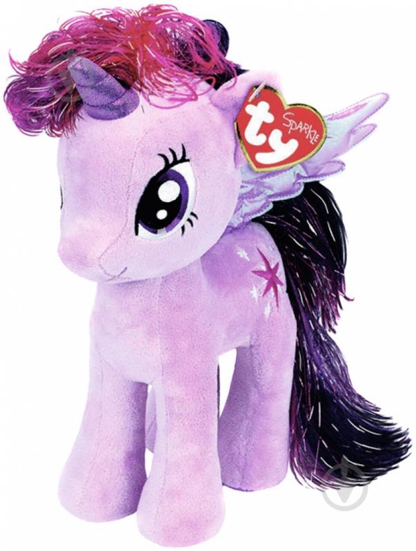 Мягкая игрушка TY Twilight Sparkle 28 см лиловый 90204 - фото 1