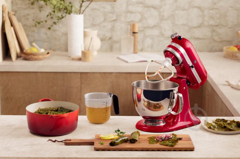 Кухонна машина KitchenAid Artisan 4,8 л 5KSM185PSECA з відкидним блоком карамельне яблуко - фото 10