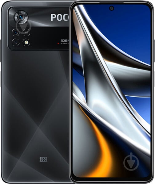 Смартфон POCO X4 Pro 5G 6/128GB laser black (941998) - фото 1