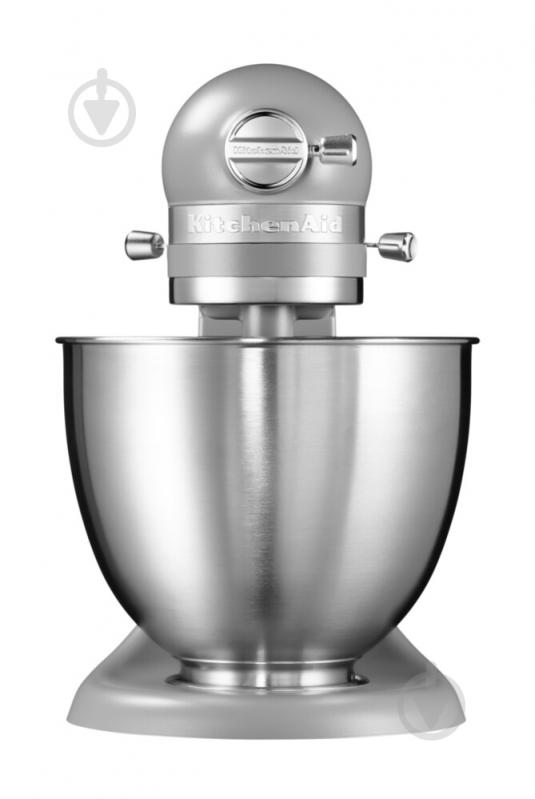 Кухонна машина KitchenAid Artisan Mini 5KSM3311XEFG з відкидним блоком матовий сірий - фото 5