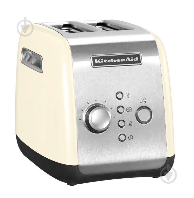 Тостер KitchenAid 5KMT221EAC на 2 тоста кремовый - фото 1