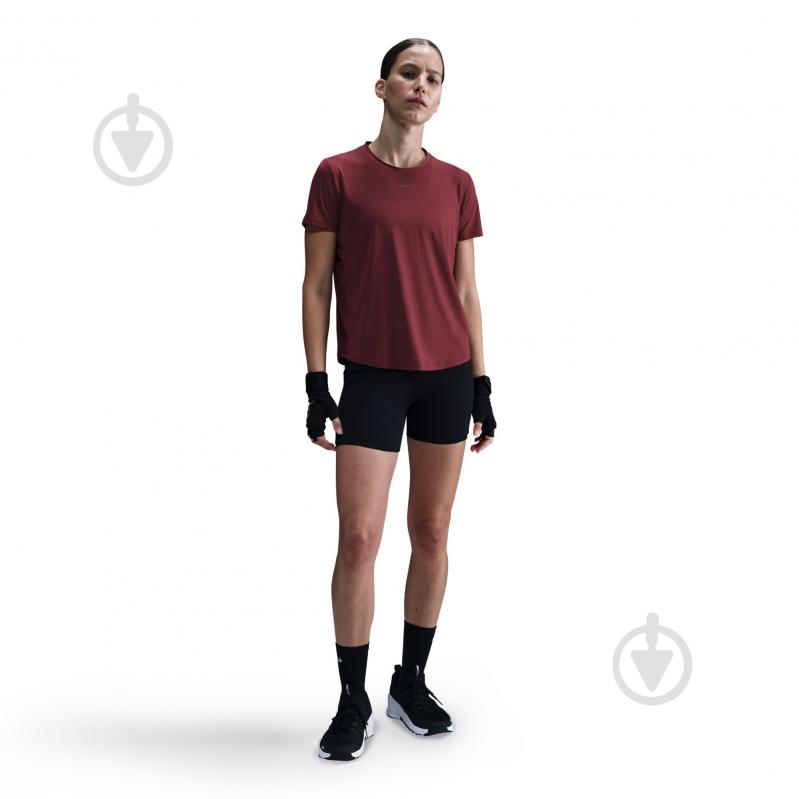 Футболка Nike W NK ONE CLASSIC DF SS TOP FN2798-619 р.S бордовий - фото 2 Футболка Nike W NK ONE CLASSIC DF SS TOP FN2798-619 р.S бордовий - фото 2