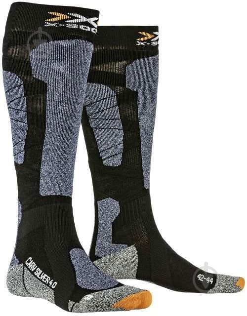 Шкарпетки X-Socks XS-SS47W19UB037 р.45-47 black/blue - фото 1