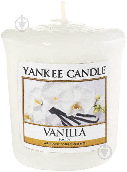 Свеча ароматическая Yankee Candle Vanilla 49 г - фото 1