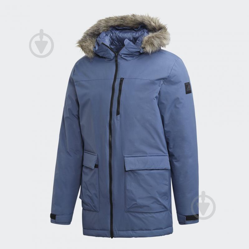 Куртка-парка Adidas XPLORIC Parka DZ1430 р.S синяя - фото 1