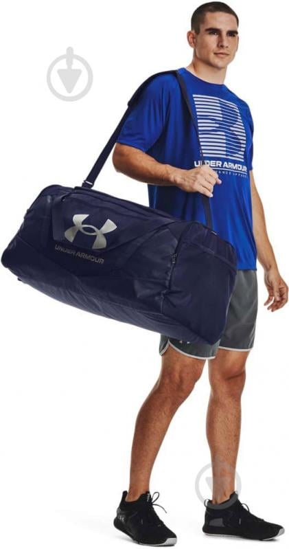 Сумка Under Armour UNDENIABLE 5.0 DUFFLE LG 1369224-410 25 л синий - фото 8