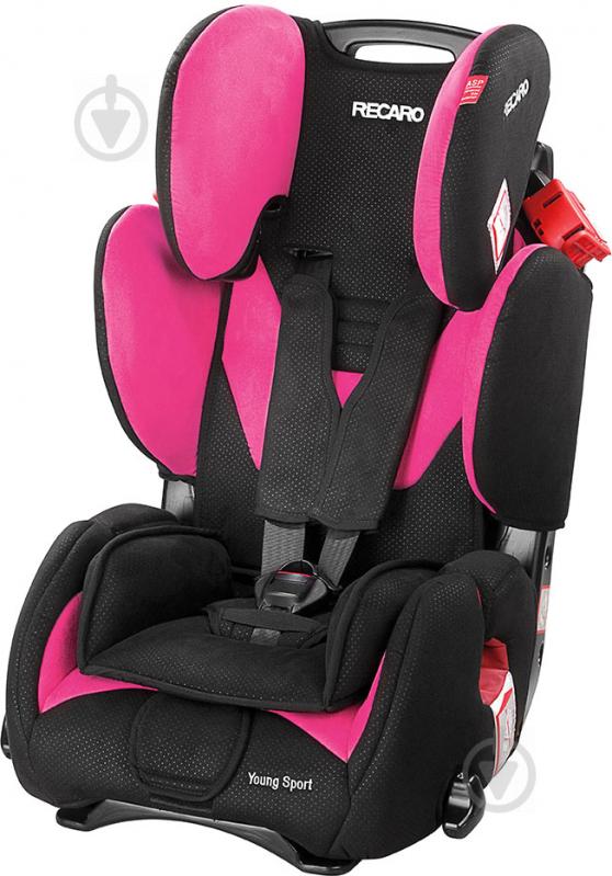 Автокресло RECARO Young Sport Microfibre Pink 00088013020050 - фото 1