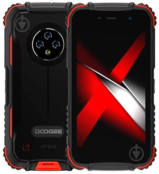 Смартфон Doogee S35 3/16GB red - фото 1