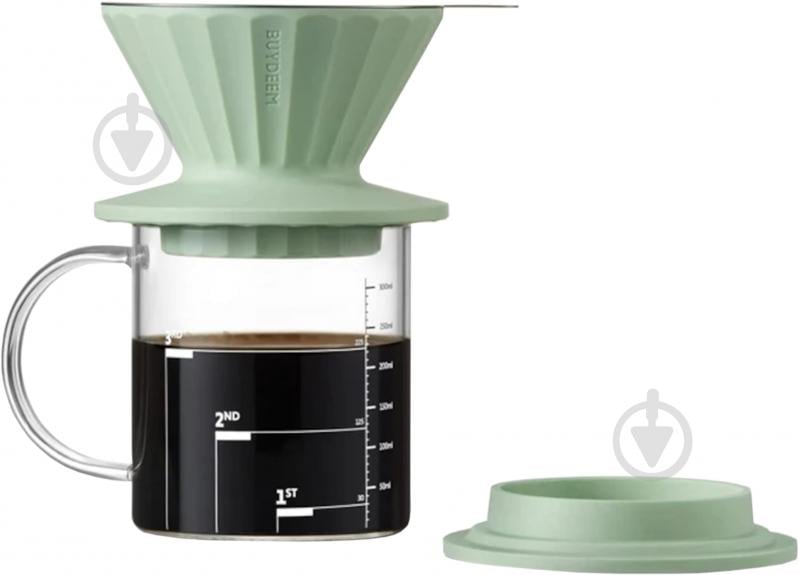 Чайник заварочный BUYDEEM 350 мл зеленый CD1024-CG - фото 1 Чайник заварочный BUYDEEM 350 мл зеленый CD1024-CG - фото 1