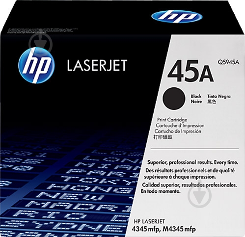 Картридж HP  45A Black Q5945A черный Q5945A - фото 1