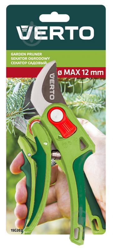 Секатор плоскостной Verto 250 мм (15G202) - фото 3