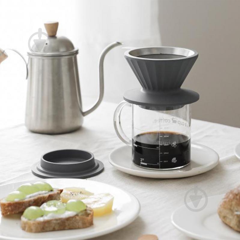 Набір BUYDEEM Пуровер CD1024 Ink Grey (CD1024-IG) - фото 10 Набір BUYDEEM Пуровер CD1024 Ink Grey (CD1024-IG) - фото 10