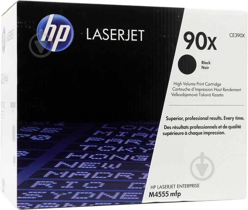 Картридж HP 90X CE390X black - фото 1