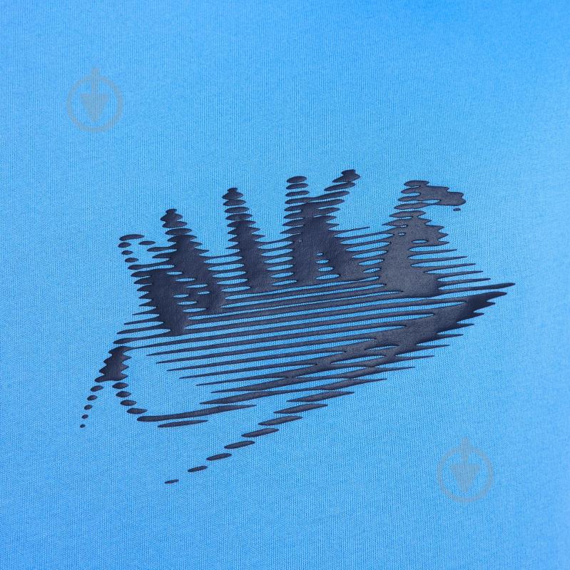 Футболка Nike M NK DF TEE BRAND READ HJ3609-412 р.2XL синий - фото 4