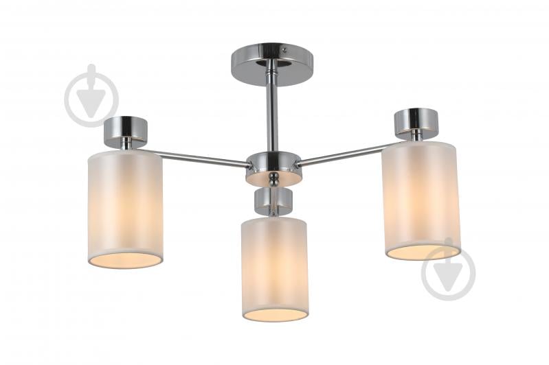 Люстра WunderLicht Suite 40 Вт E14 хром/білий OM8832-43 - фото 1 Люстра WunderLicht Suite 40 Вт E14 хром/білий OM8832-43 - фото 1