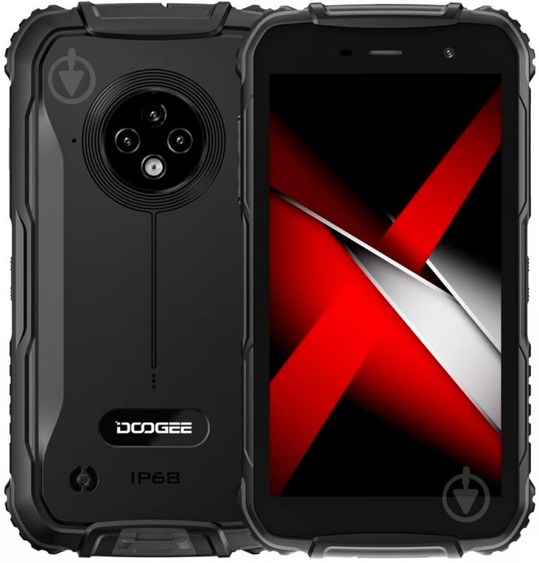 Смартфон Doogee S35 3/16GB black - фото 1 Смартфон Doogee S35 3/16GB black - фото 1
