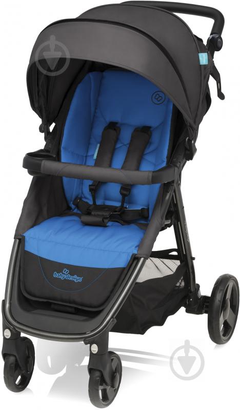 Коляска прогулянкова Baby Design Clever 2019 03 Navy 294600 - фото 2