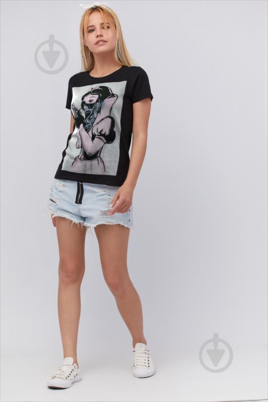 Футболка YAPPI Basic WB1038 р.L черный - фото 2 Футболка YAPPI Basic WB1038 р.L черный - фото 2